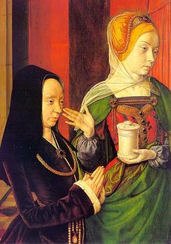 簡 海伊 Mary Magdalen and a Donor 簡 海伊 Mary Magdalen and a Donor